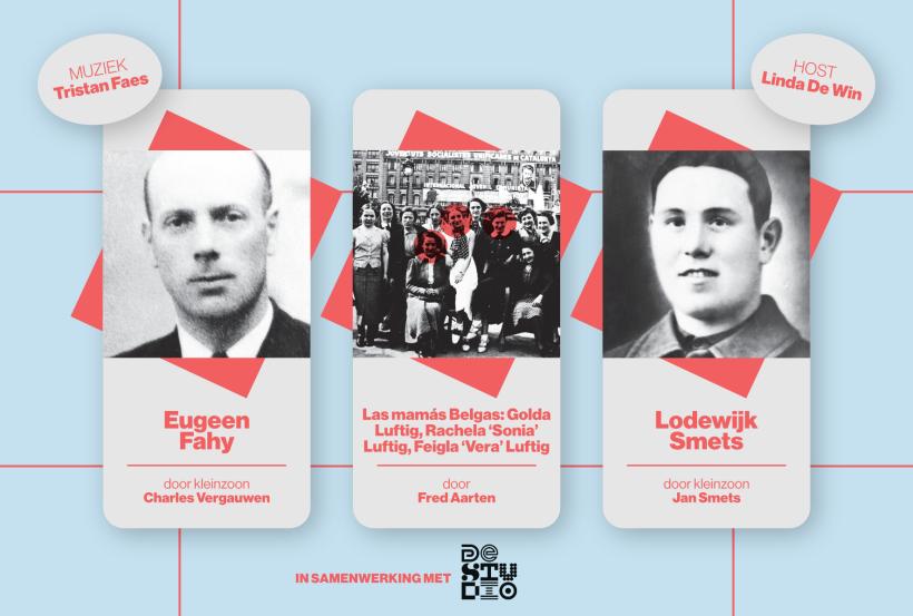 Het vijfde verzetscafé - Eugeen Fahy - Las mamás Belgas - Lodewijk Smets